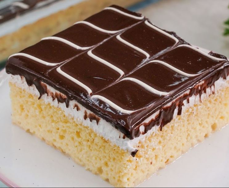 Balkan Style Chocolate Trileche - Tres Leches